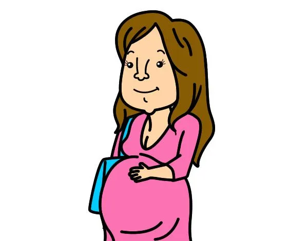 Imagenes de mujeres embarazadas dibujo - Imagui