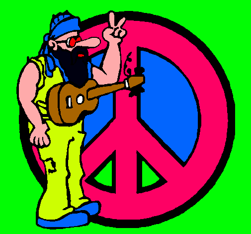 Dibujo de Músico hippy pintado por Jipi en Dibujos.net el día 19 ...