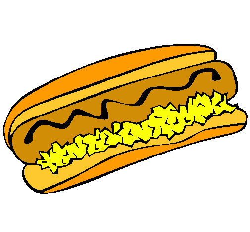 Dibujo de Perrito caliente pintado por Hotdog en Dibujos.net el ...