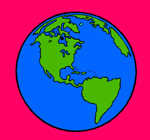 Dibujo de Planeta Tierra pintado por Planet en Dibujos.net el día ...