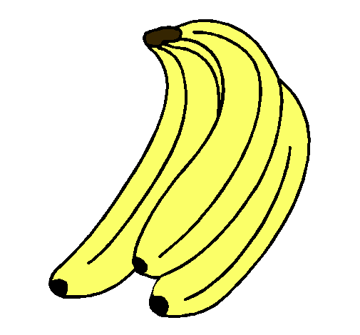 Dibujo de Plátanos pintado por Cambur en Dibujos.net el día 26-11 ...