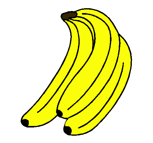 Dibujo de Plátanos pintado por Guineo en Dibujos.net el día 21-08 ...
