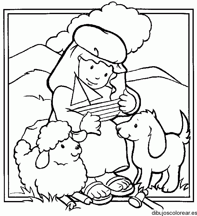 Dibujos para colorear de la biblia infantil - Imagui