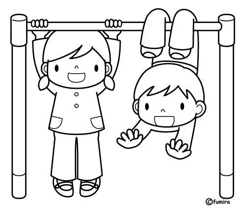 Dibujos animados de personas haciendo ejercicio - Imagui
