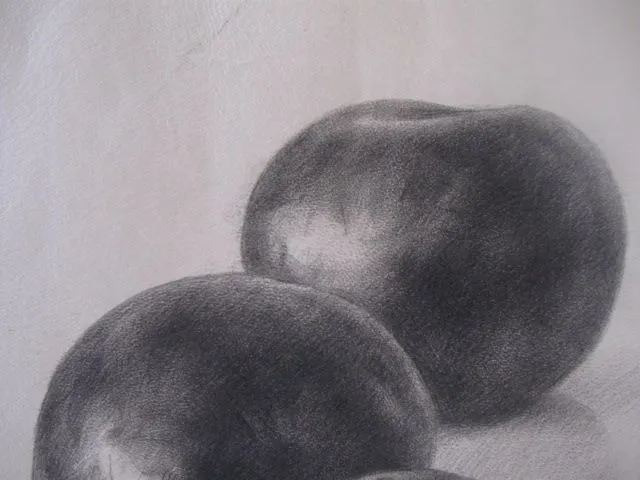 Dibujos claroscuro de frutas - Imagui