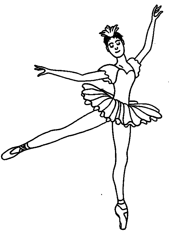 Dibujos para colorear de Danza, Baile, Plantillas para colorear de ...