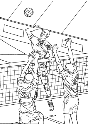 Dibujos para colorear de deportes. Dibujos de deportes para pintar