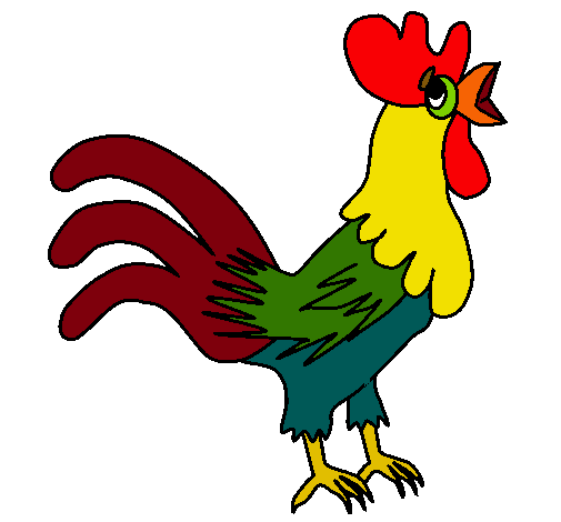 Dibujos de gallos y gallinas | Busco Imágenes