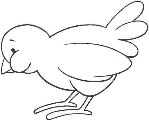 Dibujos de gallos y gallinas para colorear | Manualidades Infantiles