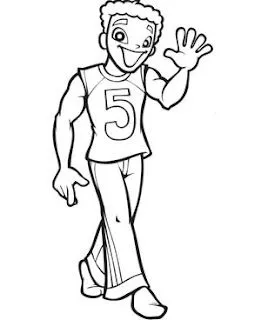 Dibujos de Hi5: Nathan | Dibujos para Colorear Infantil Dibujos de Hi5: Nathan | Dibujos para Colorear Infantil