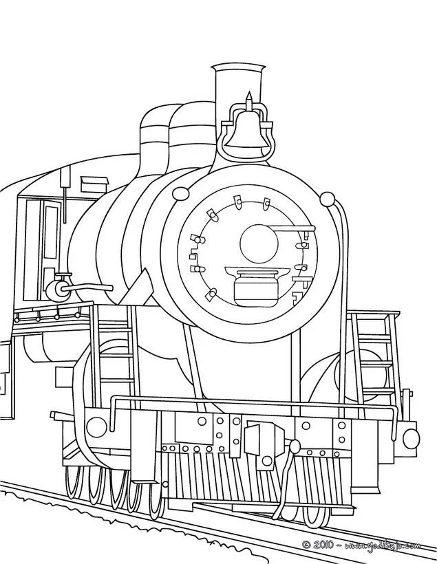 Dibujos LOCOMOTORA DE VAPOR para colorear : #N# dibujos de tren ...
