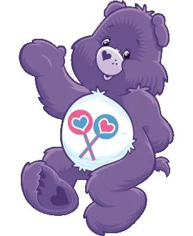 oso carinosos de color morado dibujos de osos carinosos para