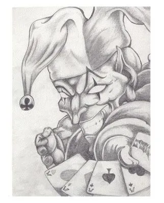 Dibujos de payasos joker - Imagui