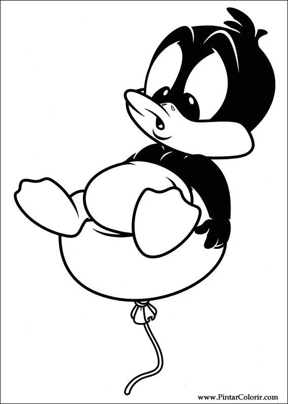 Dibujos para pintar y Color de Baby Looney Tunes - Página 3