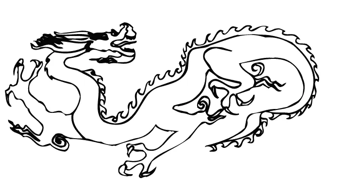 Imagenes de dragones chinos para dibujar faciles - Imagui