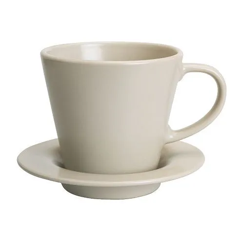 DINERA Taza de café con platillo - IKEA