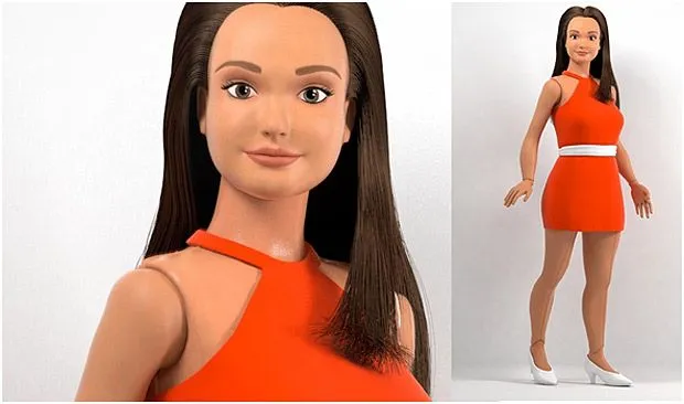 Diseñan versión de la muñeca Barbie con medidas de mujeres reales ...