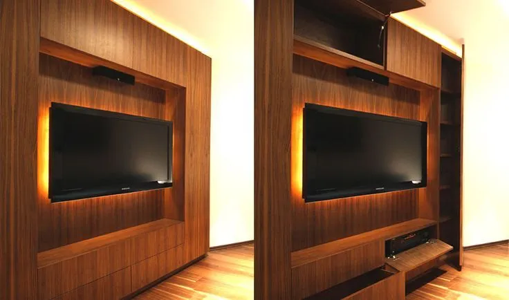 Diseño de mueble para TV | Departamento Polanco | Pinterest ...
