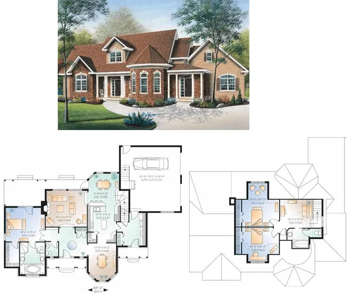 Diseños de Casas, Planos Gratis: Modelo Casa 154 m2