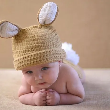 Disfraz crochet conejito para bebé Disfraz para bebé recién nacido ...