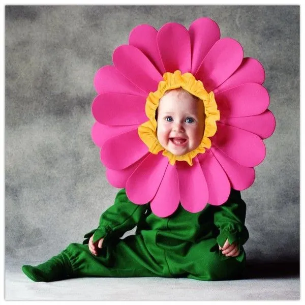 Imagenes de disfraces de flores para niños - Imagui
