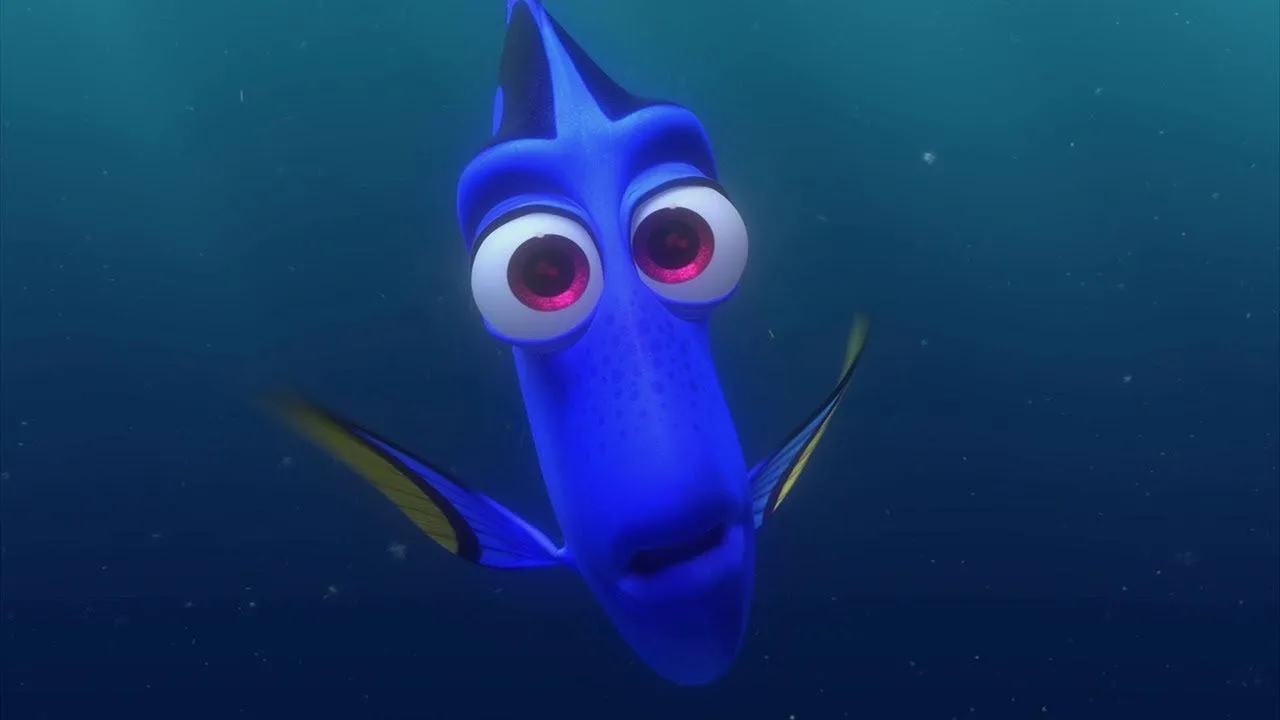 Disney Pixar's “Finding Dory” trailer, through a new iPad Pro