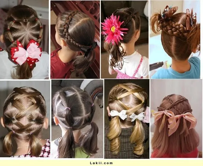 diy peinados niñas | Diys Niños / Kids | Pinterest | Coiffures and DIY