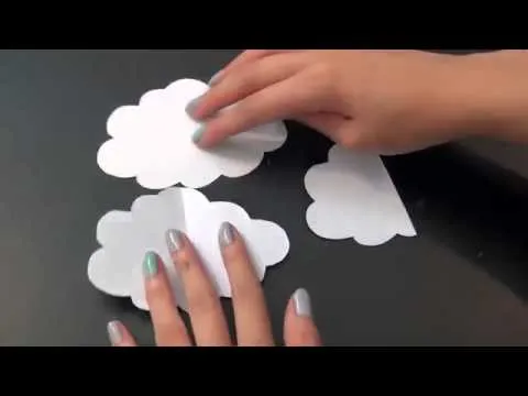 DIY:Decora tu cuarto con globos y nubes 3D-Miranda - YouTube