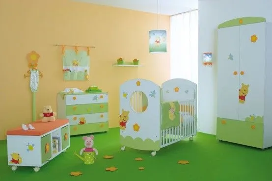  Home Designs: Dormitorios para bebes inspirados en Winnie the Pooh ...