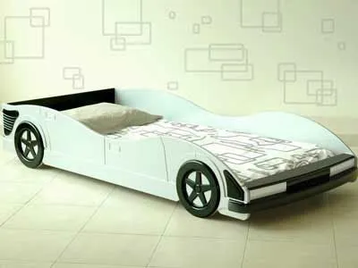 Dormitorios: Camas en forma de coches para niños | Decoración y ...
