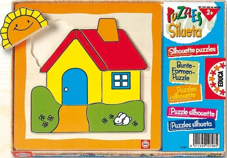 Educa : Puzzles Infantiles : Baby Madera : Puzzle Silueta Barco ...