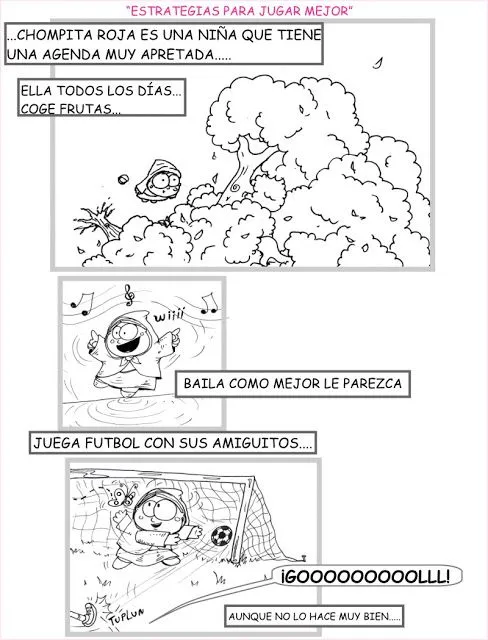 Ejemplos de historietas cortas para niños con dibujos - Imagui