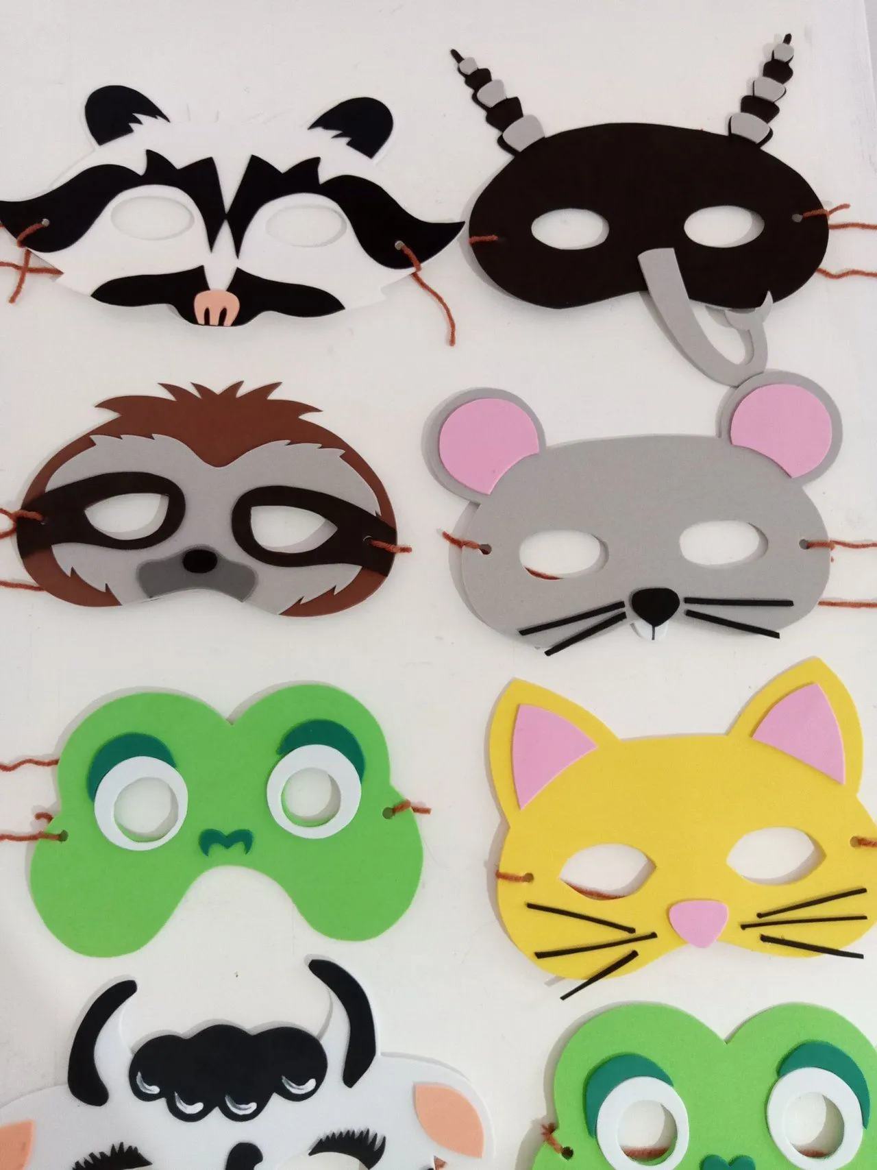 Elaboración de máscaras de animalitos para carnaval | PeakD