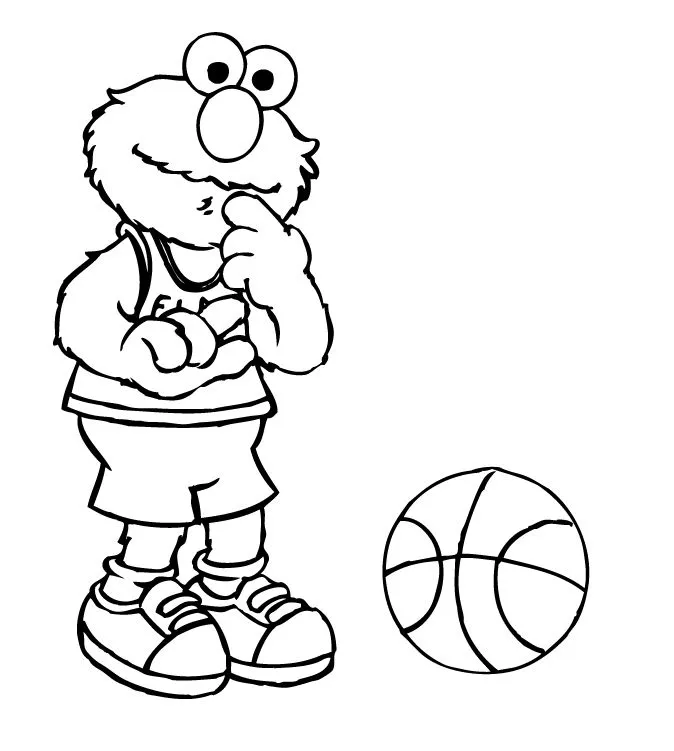 Elmo Coloring Pages Printable - Free Printable Pictures Coloring ...