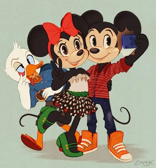 Mickey Mouse y Minnie Mouse tumblr - Imagui