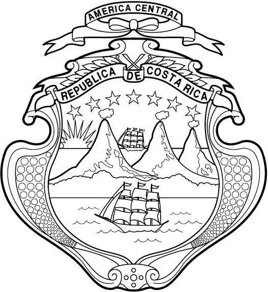Escudo nacional de honduras para colorear - Imagui
