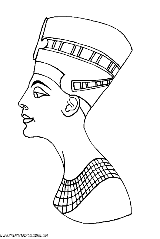 Escultura egipcia para colorear - Imagui