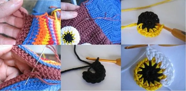 Solo esquemas y diseños de crochet: BOLSO BUHO!!!!