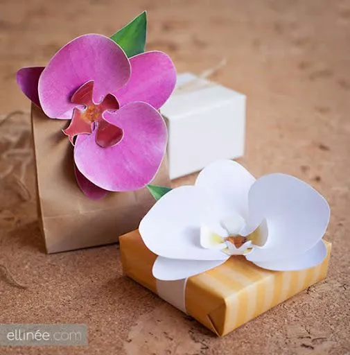 Como fazer orquídea de papel passo a passo | Revista Artesanato