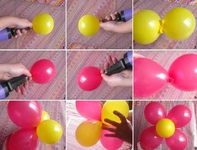 tu fiesta la mas fashion: decoracion con globos espectaculares ...