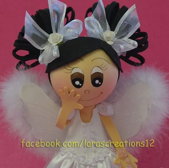 Fofucha Angel Doll Centerpiece