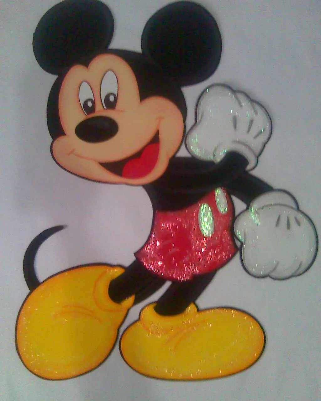 Fomiart: Mickey Mouse en foamy: FOMIART