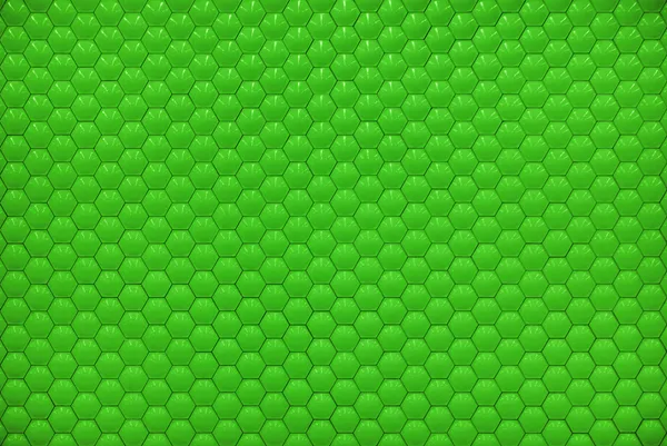 Fondo verde brillante del hexágono burbuja azulejo de textura ...
