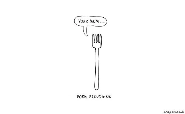 fork provoking – Darren Walsh
