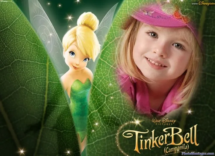 Fotomontajes Infantiles de TinkerBell de Disney | Fotomontajes ...