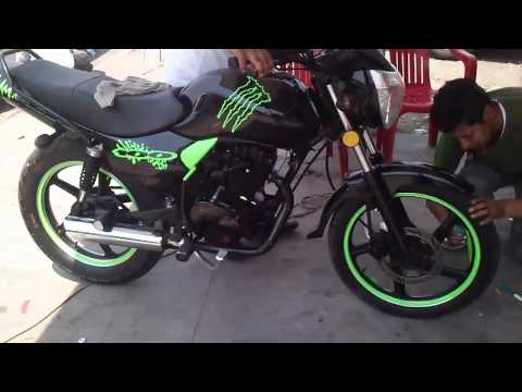 Moto ft150 mejorada - YouTube