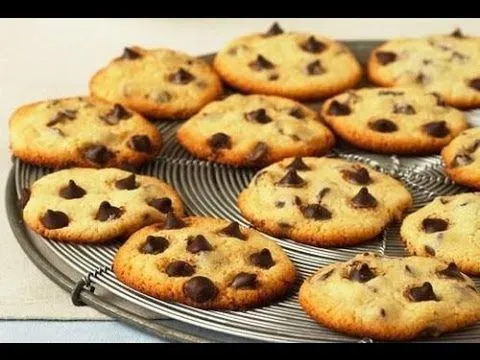 Cómo hacer galletas de chispas de chocolate / Galletas de ...