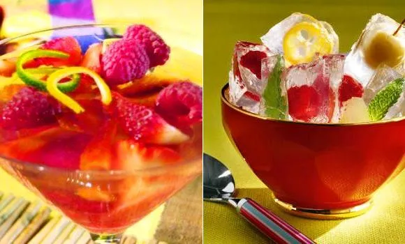 Gelatina con frutas: en copa o en cubos, ideal para estas fiestas ...