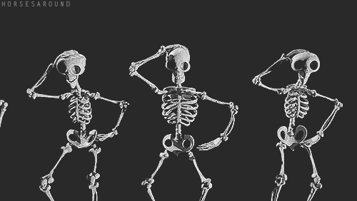 gif esqueleto | Tumblr