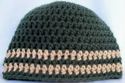 Gorros crochet para hombres - Imagui